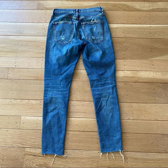 AGOLDE | Sophie Distressed High Waisted Skinny Jeans - Picture 8 of 12